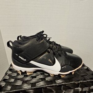 Nike Fastflex Trout Shoes Mens Size 7 Black Baseball Cleats Sneakers CT0831-009